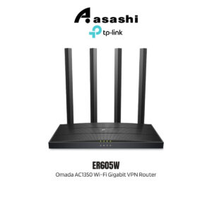 48ed7e722db01d830037815cb93b7a24.jpeg TP-Link ER605W Omada AC1350 Wi-Fi Gigabit VPN Router