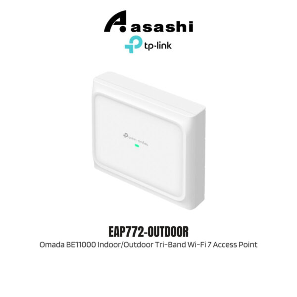 TP-Link EAP772-Outdoor Omada  BE11000 Indoor/Outdoor Tri-Band Wi-Fi 7 Access Point