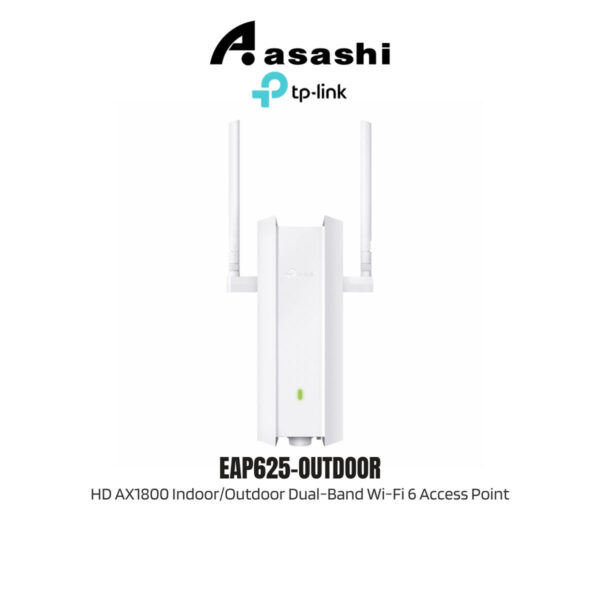 TP-Link EAP625-Outdoor HD AX1800 Indoor/Outdoor Dual-Band Wi-Fi 6 Access Point