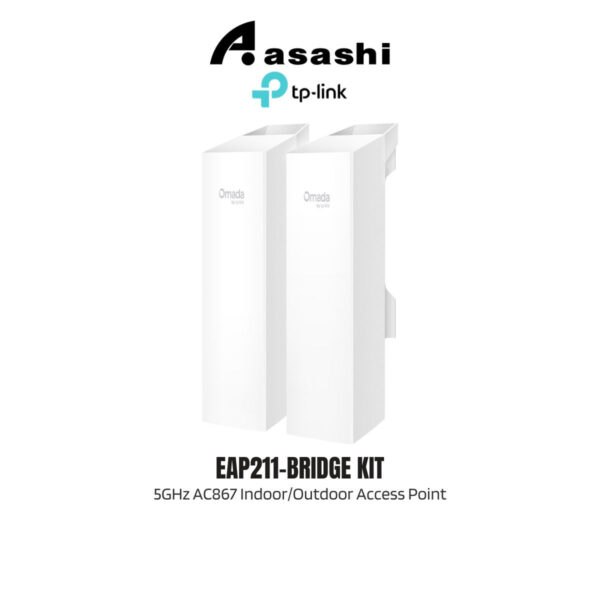 TP-Link EAP211-Bridge Kit 5GHz AC867 Indoor/Outdoor Access Point