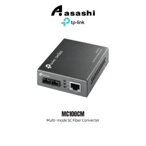 6051ef7f6004d65b5ddf249d0a31e4d7.jpeg TP-Link MC100CM Omada 10/100 Mbps RJ45 to 100 Mbps Multi-mode SC Fiber Converter