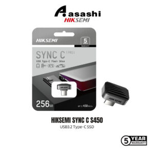 Hiksemi Sync C S450 256GB/512GB USB3.2 Type-C SSD