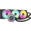 Corsair iCUE LINK H150i LCD AIO 360mm | H100i LCD AIO 240mm Liquid CPU Cooler AIO | QX120 2,400 RPM