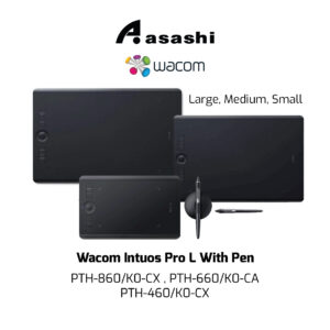 766d4571a887d7f897a0947dd3a1f557.jpeg Wacom Intuos Pro L With Pen, Bluetooth, 8K, 8 ExpressKey (Large, Medium, Small)