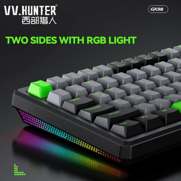 Sades VV.Hunter V98 Gasket Mount Mechanical Gaming Keyboard
