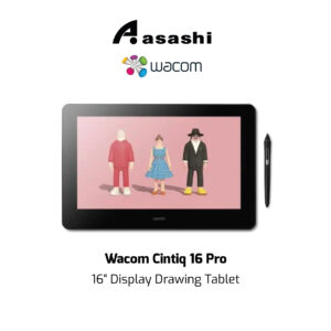 7d4a94bfbfc26557a16ee96f7a1c59ab-1.jpeg Wacom Cintiq 16 Pro with Pen, IPS 4K, 98% ADOBE RGB, 16" Display Drawing Tablet (DTH167K0C)