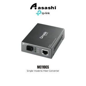 81748d05e1ab7be89f879c7cf0463457.jpeg TP-Link MC110CS Omada 10/100 Mbps RJ45 to 100 Mbps Single-mode SC Fiber Converter