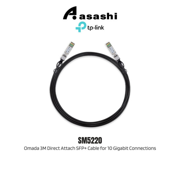 TP-link SM5220-3M Omada 3M Direct Attach SFP+ Cable for?10 Gigabit Connections