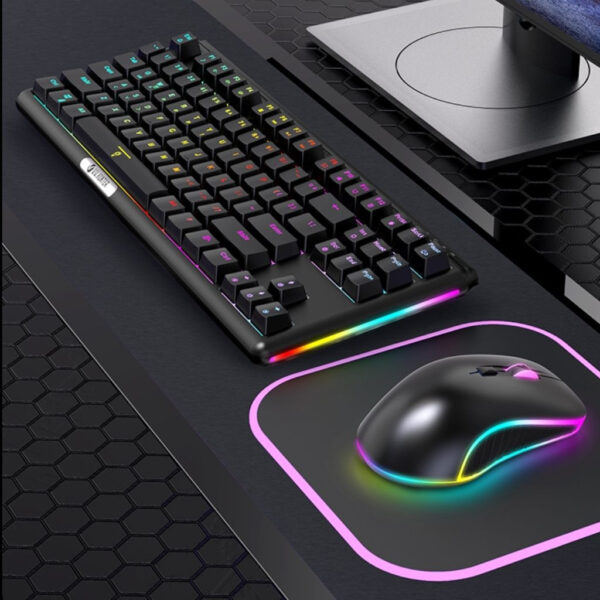 SADES VV.Hunter V300 87 Keys RGB Mechanical Gaming Keyboard