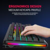 SADES VV.Hunter V300 87 Keys RGB Mechanical Gaming Keyboard