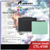 Wacom CTL-4100 Intuos Pen Drawing Tablet Small with Bluetooth CTL-4100WL/E0-CX CTL-4100WL/P0-CX CTL-4100WL