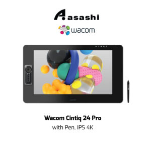 a4b411f7ebe7f46a6e0ef429d1656495-1.jpeg Wacom Cintiq 24 Pro with Pen, IPS 4K, 99% ADOBE RGB, 24" Display (DTK-2420/K1-CX)