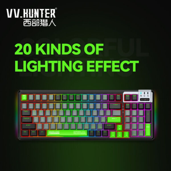 Sades VV.Hunter V98 Gasket Mount Mechanical Gaming Keyboard