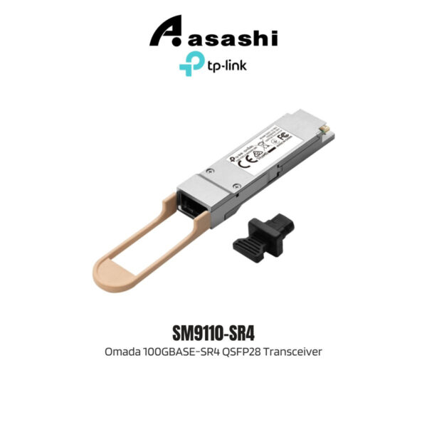 b42e159eadd288643247276f8c226d22.jpeg TP-Link SM9110-SR4 Omada 100GBASE-SR4 QSFP28 Transceiver