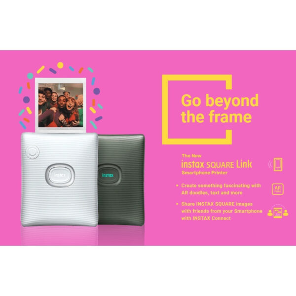 Fujifilm INSTAX SQUARE Link Smartphone Printer Easy