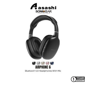 c11d6582a28d7d62c575d7b9776d7e8d.jpeg SonicGear AirPhone 6 Bluetooth 5.0 Headphones With Mic | Up to 10 Hours PlayTime