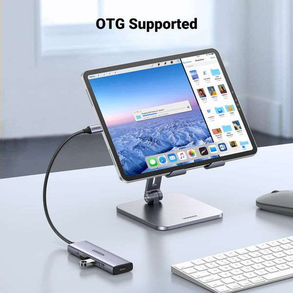 UGREEN CM511 USB-C 3.1 TO HDMI 4K@30HZ+3*USB-A+PD100W