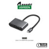 d3e8d28215ddda15eb7ecde27b2fef11.jpeg UGREEN 50505 USB-C TO HDMI+VGA Converter With PD Aluminum Case