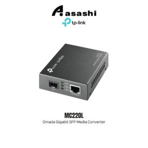 d492f8bf4df04b725fdf07addc7e634c.jpeg TP-Link MC220L Omada 10/100/1000 Mbps RJ45 to 1000 Mbps SFP Slot Supporting MiniGBIC Modules