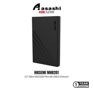 Hiksemi MHB201 2.5" Sata HDD/SSD MicroB USB Enclosure