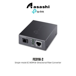eb6c15049f0cb7a63dc4b741547204fc.jpeg TP-Link FC311A-2 Omada 10/100/1000 Mbps RJ45 to 1000 Mbps Single-mode SC WDM Bi-Directional Fiber Converter