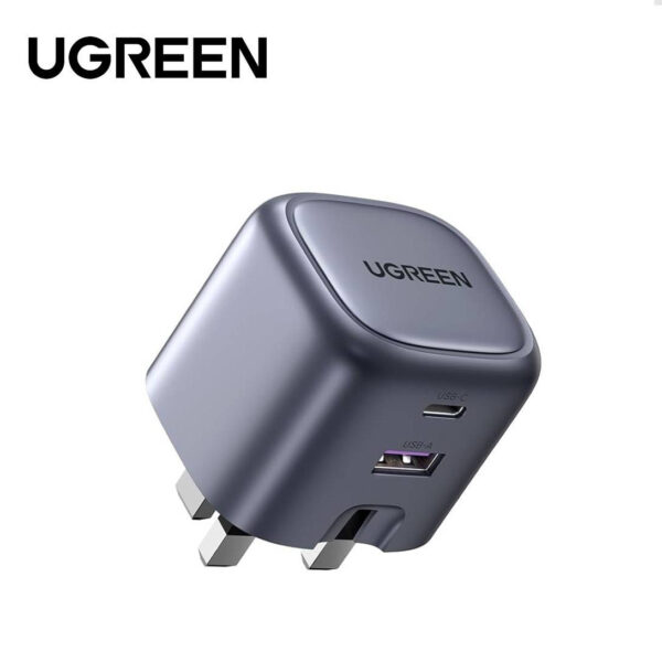 eb7b708a748e9d912391ad76fae7b5fd.jpeg UGREEN 15540 NEXODE 35W USB-C PD +USB-A GAN Fast Charger