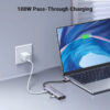UGREEN CM511 USB-C 3.1 TO HDMI 4K@30HZ+3*USB-A+PD100W
