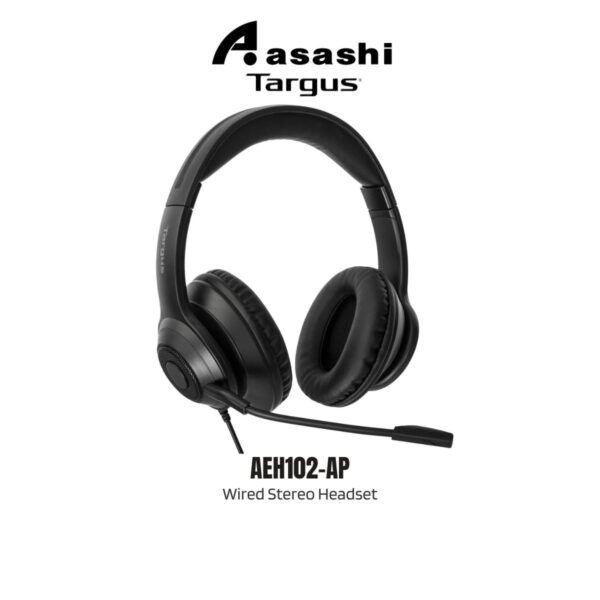 fd0f9c04b440dba59f207f6001a504e3.jpeg Targus AEH102-AP-50 Wired Stereo Headset