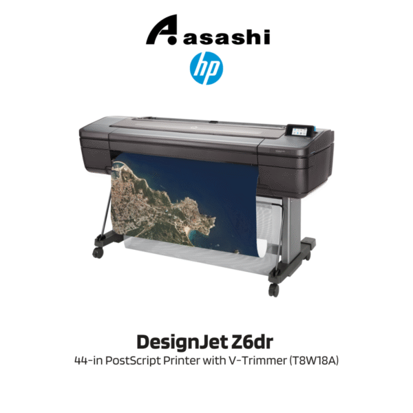 HP DesignJet Z6dr 44-in V-Trimmer Postscript Printer (T8W18A)