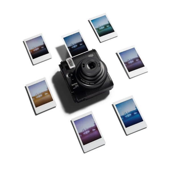 Fujifilm Instax Mini 99 Instant Camera + mini film 10s Soft Bundle - Black / Silver