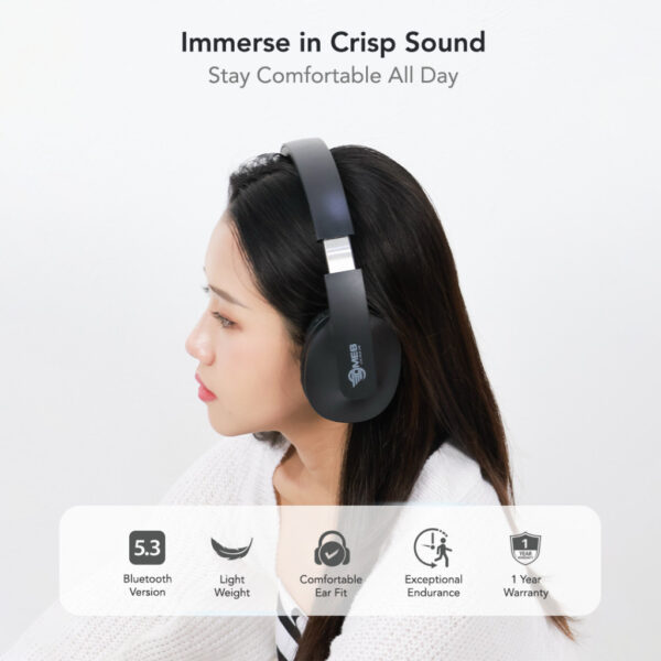 DMES DBH3 Super Bass Wireless Bluetooth Headset