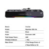 Vinnfier VF Hyperbar U90 Lite RGB Bluetooth Audio USB Powered Soundbar with Bass Boost for PC Laptop Smart TV