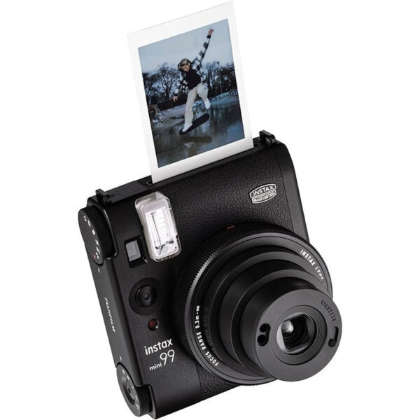 Fujifilm Instax Mini 99 Instant Camera + mini film 10s Soft Bundle - Black / Silver