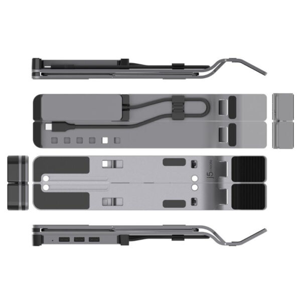 J5Create JTS223 Laptop Stand with USB 3.0 Hub