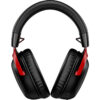 HP HyperX Cloud III S Wireless Gaming Headset Black/Red (53mm,USB A&C Wireless Adapter,Bluetooth,120Hours-A59Z0AA)