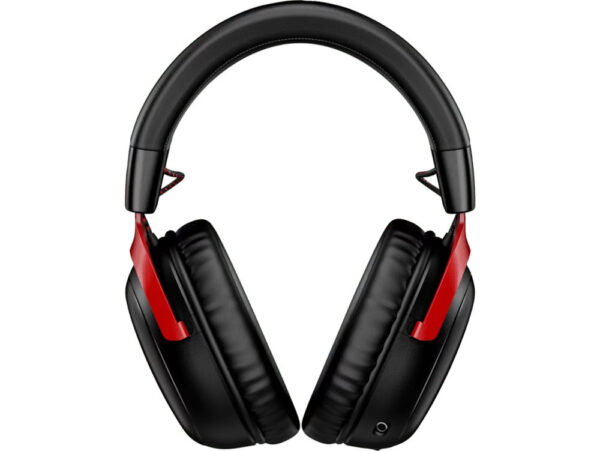 HP HyperX Cloud III S Wireless Gaming Headset Black/Red (53mm,USB A&C Wireless Adapter,Bluetooth,120Hours-A59Z0AA)