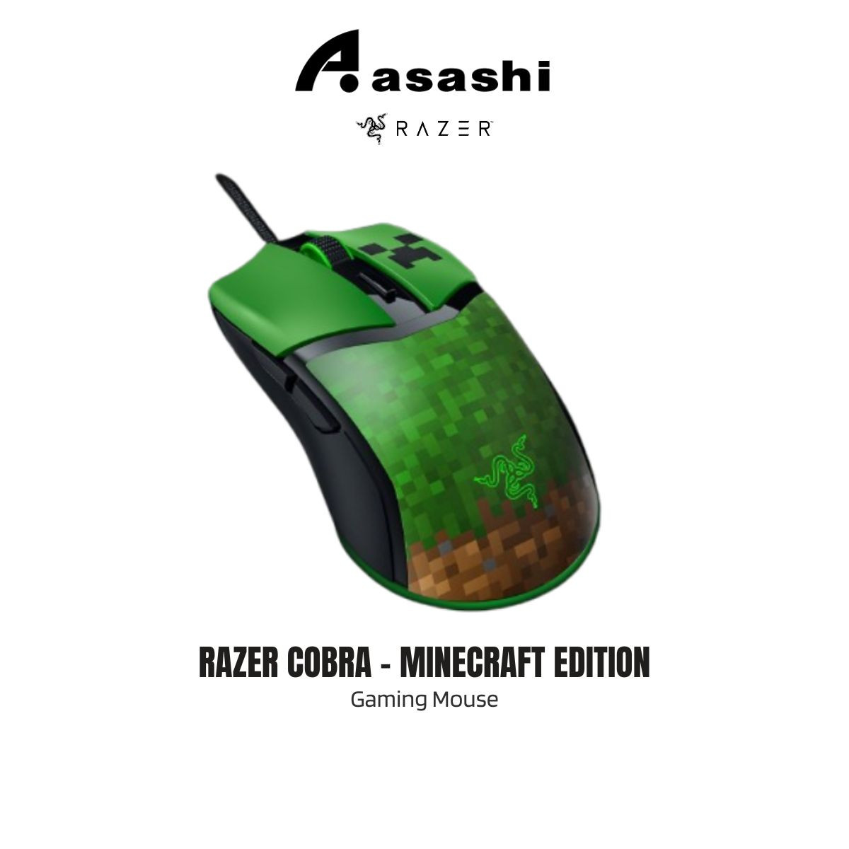 Razer Cobra - Minecraft Edition Gaming Mice | Gaming Mouse - A-sashi ...