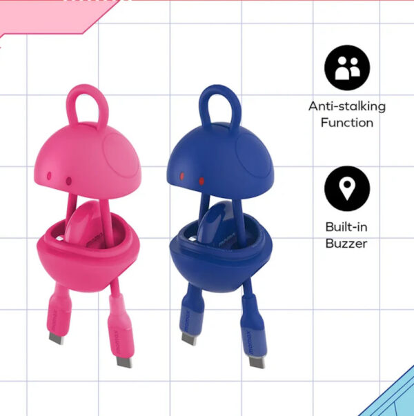 Momax PINPOP Haro Find My Locator With 1-Link Flow 0.2m USB-C Cable