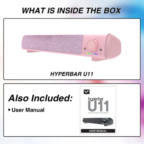 Vinnfier Hyperbar U11 PC Soundbar Speaker