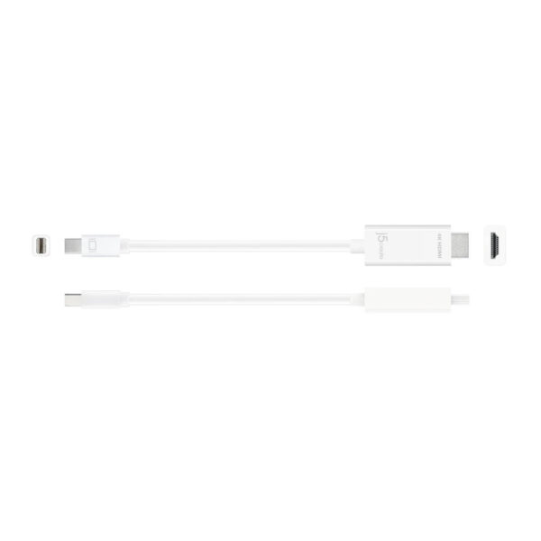 J5Create JDC159 Mini Display Port to 4K HDMI Cable (1.8m)