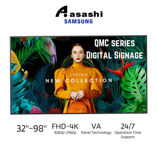 Samsung QMC Series 32" 43" 50" 55" 65" 75" 85" Crystal UHD Signage