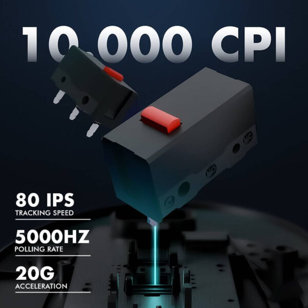 6ff7b62b42daddb21f7e55d925277e58.jpeg Armaggeddon Mikoyan Foxbat NEOGLYPH Wireless (2.4G) Gaming Mouse