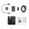 Fujifilm Instax Mini 99 Instant Camera + mini film 10s Soft Bundle - Black / Silver