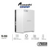 Qnap TS-233 2-Bay NAS System (ARM 4-core Cortex-A55 2.0GHz processor,2GB RAM,3.5" SATA HDDS, 1XUSB3.2,2XUSB2.0,1XGBE LAN
