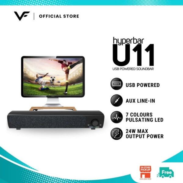 Vinnfier Hyperbar U11 PC Soundbar Speaker