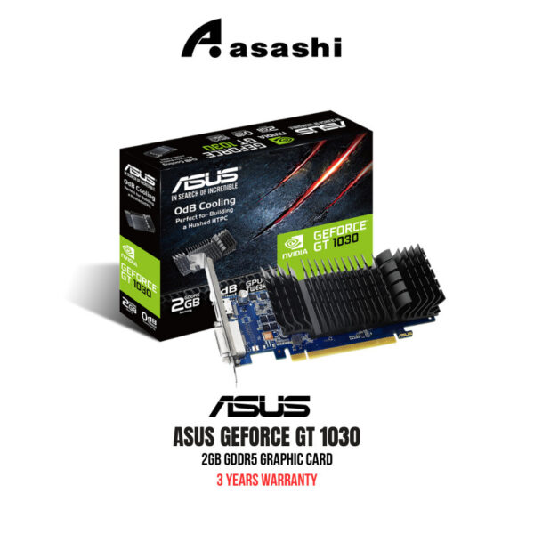 ASUS GeForce GT1030-SL-2GD5-BRK 2GB GDDR5 Low Profile Graphic Card (GT1030-SL-2G-BRK)