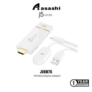J5create JVAW76 ScreenCast 4K Wireless Display Adapter