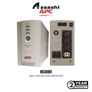 APC BK350EI Back-UPS 350, 230V 350VA UPS