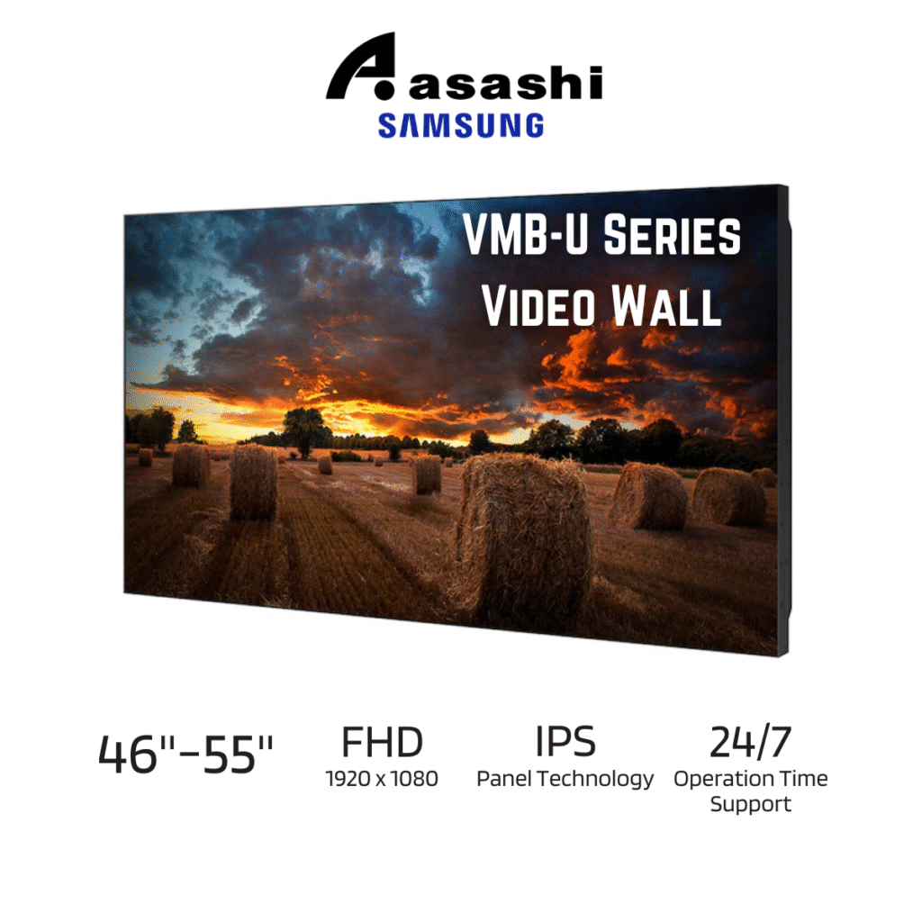 Bazel Ldc Samsung VMB-U Series Ultra Narrow Bezel LCD Video Wall - A-sashi Technology