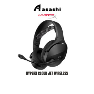 HP HyperX Cloud Jet Wireless Gaming Headset (40mm,USB A Wireless Adapter, Bluetooth , up to 25 Hours)